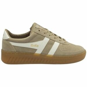 Oxford cipők Gola GRANDSLAM SUEDE CY- BONE/OFF WHITE/GUM CLA589 kép