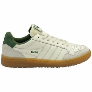 Oxford cipők Gola EAGLE 86 AN- OFF WHITE/EVERGREEN/G CLB572 kép