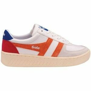 Oxford cipők Gola GRANDSLAM TRIDENT WU-WHT/HOT CORAL/MAR BLUE CLA415 kép
