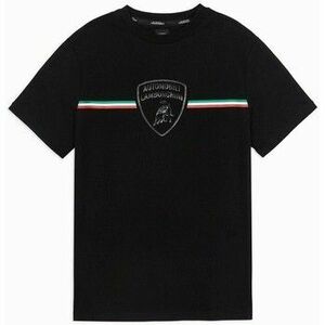 Pólók / Galléros Pólók Lamborghini MAGLIETTE 899 BLACK 71XBH023 kép