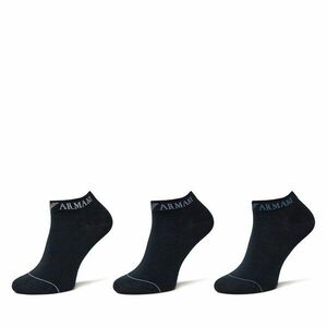 3 pár férfi bokazokni Emporio Armani EM000550 AF12276 MB154 Sötétkék kép