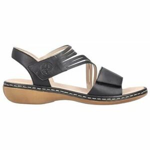 Szandálok / Saruk Rieker 65964 00-noir Noir kép
