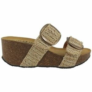Papucsok Plakton SO ROCK BI RAFIA WAIHAKE BEIG 02 CRE Beige kép