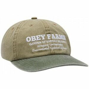 Baseball sapkák Obey Pigment farms 6 pnl strpb kép