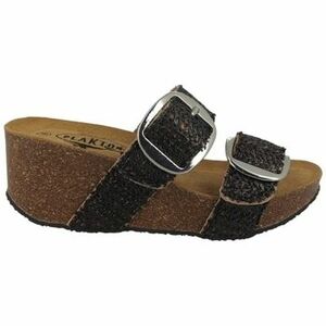 Papucsok Plakton SO ROCK BI RAFIA NEGRO 1 CREPELINA Noir kép