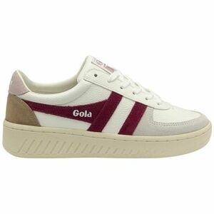 Oxford cipők Gola GRANDSLAM TRIDENT AK- WHT/CERISE/CHALK PINK CLA415 kép