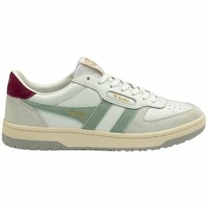 Oxford cipők Gola HAWK ZN-WHITE/GREEN MIST/CERIS CLB336 kép