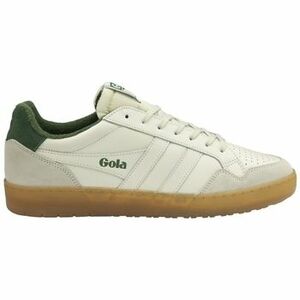 Oxford cipők Gola EAGLE 86 AN-OFF WHITE/EVERGREEN/GU CMB572 kép