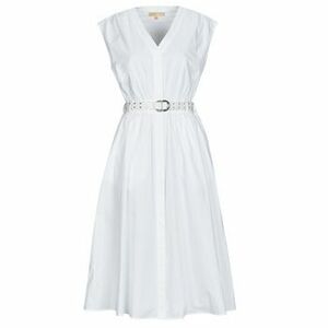 Hosszú ruhák MICHAEL Michael Kors COTTON POPLIN MIDI DRS kép