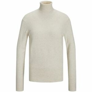 Pulóverek JJXX Malha Ava L/S Roll Neck - Snow White kép
