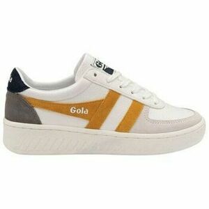 Oxford cipők Gola GRANDSLAM TRIDENT WY-WHITE/SUN/NAVY CLA415 kép