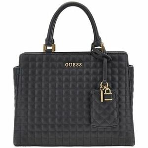 Kézitáskák Guess TIA LUXURY SATCHEL BLACK HWQA91 87060 kép