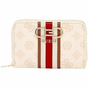 Kézitáskák Guess GIANESSA SLG LARGE Z CREAM LOGO SWPG93 07400 kép