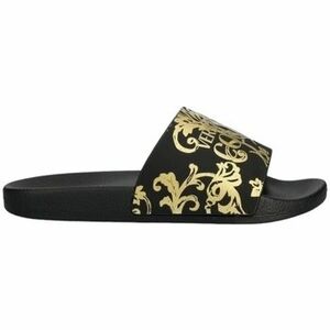 Papucsok Versace 76VA3SQ3 G89-BLACK + GOLD 76VA3SQ3 kép