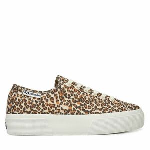 Sportcipők Superga Platform Leopard Print Barna kép