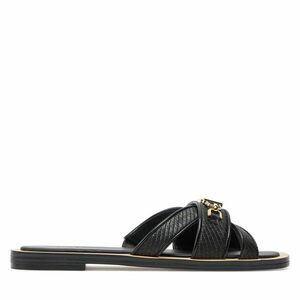 Papucs MICHAEL Michael Kors Tiffanie Flat Slide 40S4TFFS1D Fekete kép
