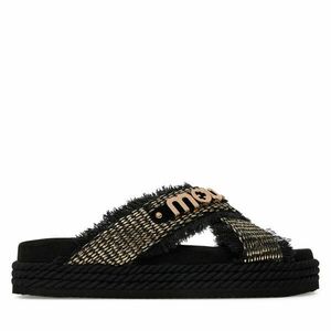Papucs Mou Criss-cross MU.SW451009K Fekete kép