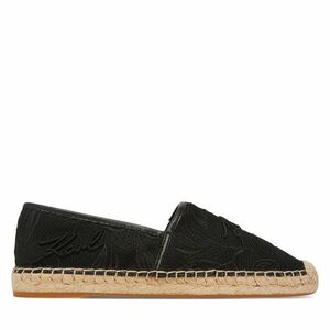 Espadrilles KARL LAGERFELD Kamini KL80121A Fekete kép