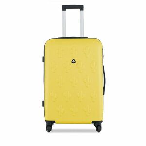 Nagy bőrönd Semi Line T5947-3 Sárga kép