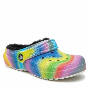 Papucs Crocs Classic Lined Spray Dye Clog K 208081 Színes kép