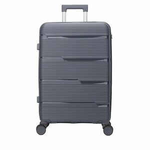 Közepes bőrönd Semi Line T5898-2 Szürke kép