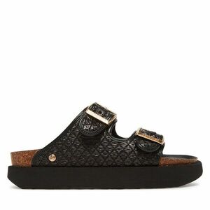 Papucs Genuins Hawaii Raffia G106362 Fekete kép