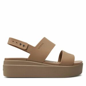 Szandál Crocs Brooklyn Low Wedge W 206453 Bézs kép