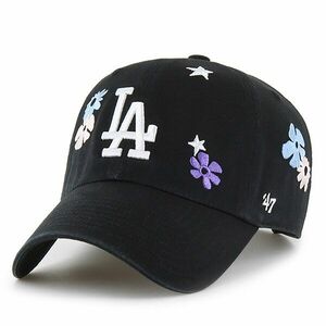 Baseball sapka 47 Brand MLB Los Angeles Dodgers B-FLRAC12GWS Fekete kép