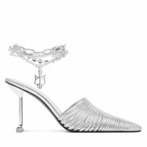 Papucs Naked Wolfe Chromed 00078 Ezüst kép