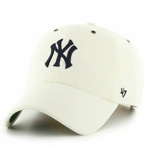 Baseball sapka 47 Brand MLB New York Yankees Thin Cord ’47 Clean Up B-TCDCU17IWS Ekru kép