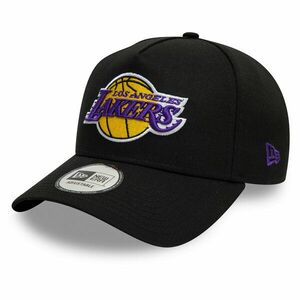 Baseball sapka New Era Los Angeles Lakers NBA Patch A-Frame 60595228 Fekete kép