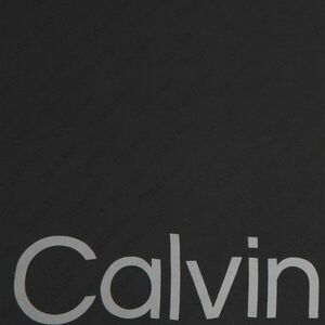 Kendő Calvin Klein Aop Logo Jaquard Scarf 130X130 K60K611125 Fekete kép