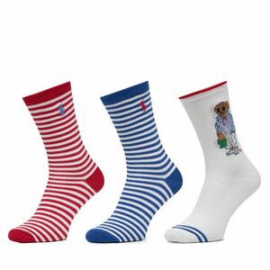 3 pár női bokazokni Polo Ralph Lauren 455972027001 Bézs kép