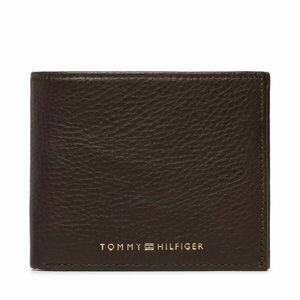 Kisméretű férfi pénztárca Tommy Hilfiger Th Premium Mini Cc Wallet AM0AM10606 Barna kép