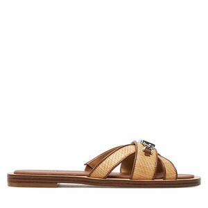 Papucs MICHAEL Michael Kors Tiffanie Flat Slide 40S4TFFS1D Barna kép