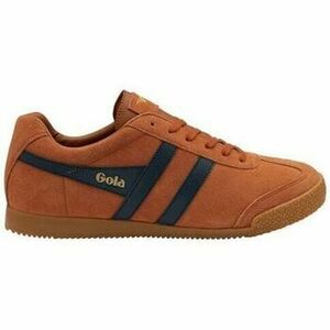 Oxford cipők Gola HARRIER SUEDE UE-MOODY ORANGE/NAVY CMA192 kép