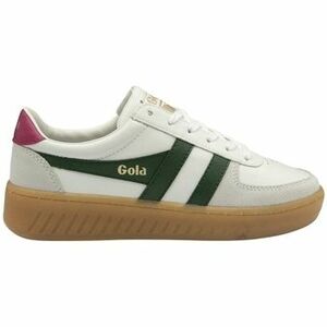 Oxford cipők Gola GRANDSLAM XN-ELITE WHITE/EVRGRN/HOT CLB621 kép