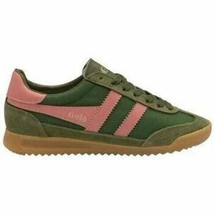 Oxford cipők Gola TORNADO NU-MILITARY GREEN/CORAL P CLB623 kép