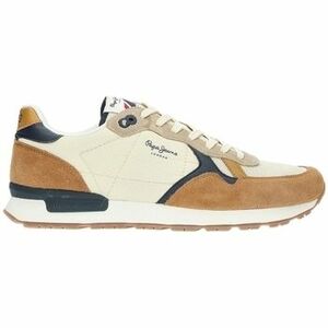 Oxford cipők Pepe jeans BRIT MIX M 859-TOBACCO BROWN PMS40006 kép