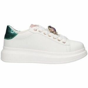 Divat edzőcipők Exé Shoes EXÉ Sneakers 66-51EX03 - White/Green kép