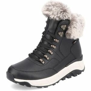 Bokacsizmák Rieker W0063 00-schwarz/murmel W0063 kép