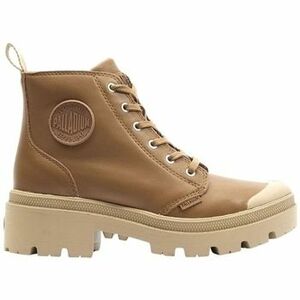 Bokacsizmák Palladium PALLABASE LEATHER Marron kép