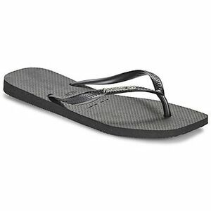 Lábujjközös papucsok Havaianas SLIM SQUARE LOGO METALLIC kép