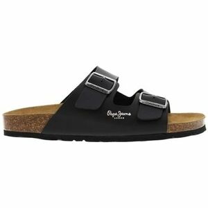 Papucsok Pepe jeans BIO M DOUBLE KANSAS 999-BLACK PMS90108 kép