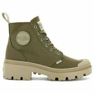 Bokacsizmák Palladium PALLABASE TWILL Beige kép