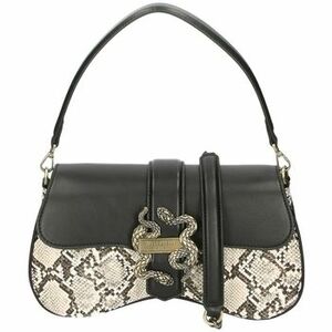 Kézitáskák Roberto Cavalli 76RA4BA1 QL7-NATURAL PYTHON+BLACK 76RA4BA1 kép