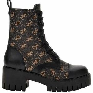 Bokacsizmák Guess WALKUP Marron kép