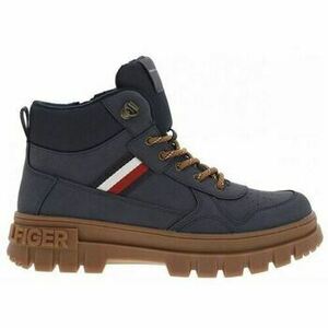 Bokacsizmák Tommy Hilfiger STRIPES LACE-UP BOOTIE 316800-BLUE T3B5-33157 kép