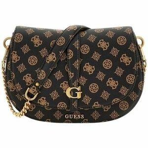Válltáskák Guess KUBA TRI CMPT FLAP SHLDR BAG MOCHA LOGO HWPA93 29200 kép