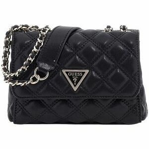 Kézitáskák Guess GIULLY MINI 2 COMP CNVRTBL FLP BLACK HWQG87 48740 kép